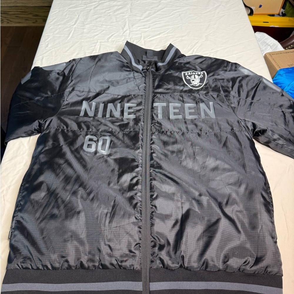 Black Raiders Bomber Jacket